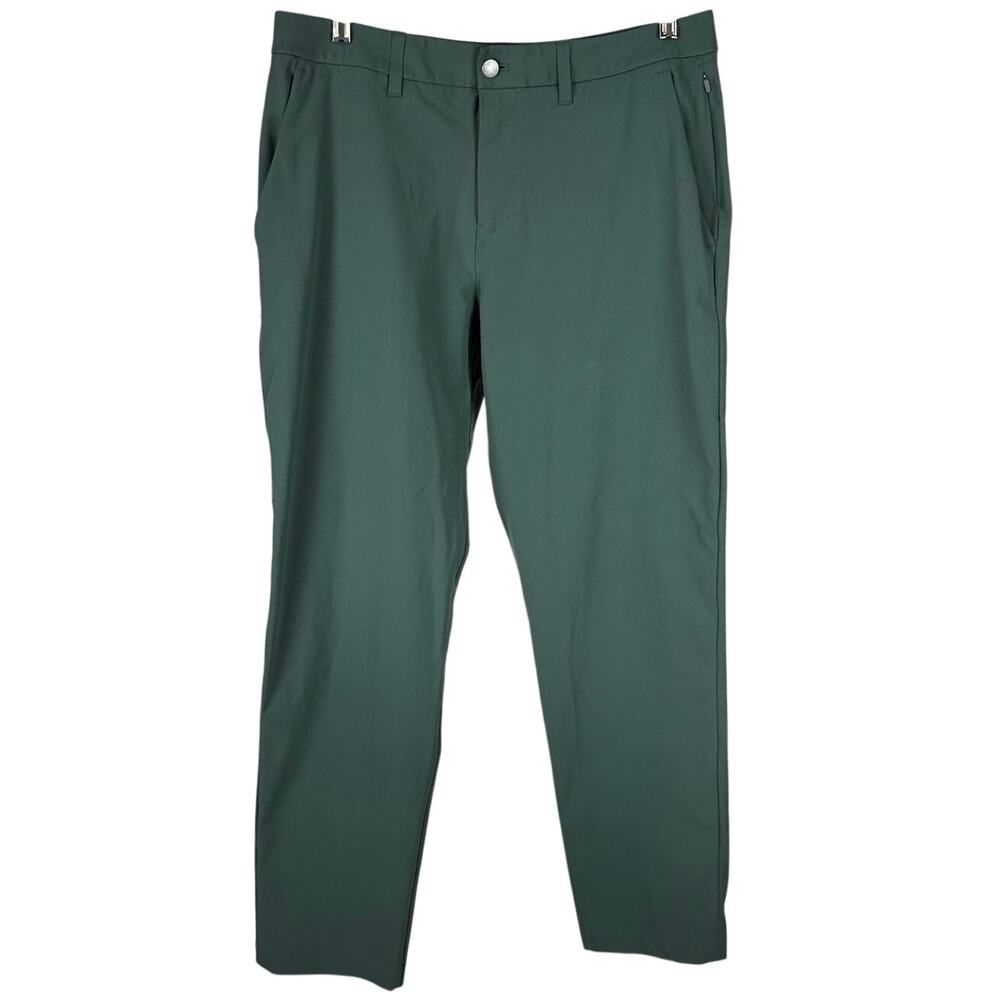 Lululemon ABC Classic-Fit Trouser Warpstreme Dark Forest Men's Size 33 x 28 EUC